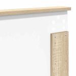 Casa si Gradina - Mobilier - Paturi si accesorii - Paturi - Cadru de pat Stejar Sonoma 200 x 200 cm Lemn Ingineresc - Infinity.ro