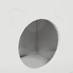 Petshop - Accesorii petshop - Culcusuri si custi - Custi interior si exterior - Casa pentru pisici Alb Lucios 72 x 42.5 x 70 cm Lemn compozit - Infinity.ro