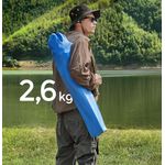 Casa si Gradina - Mobilier - Scaune si fotolii - Scaune - Set 2 scaune pliabile de camping sau pescuit, suport pahar, maxim 150kg, albastru - Infinity.ro