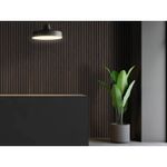 Casa si Gradina - Gradina si terasa - Garduri, panouri si accesorii - Riflaj MDF decorativ LDA PREMIUM de tip Panou Acustic, Stejar Maro inchis, 260x40 cm - Infinity.ro