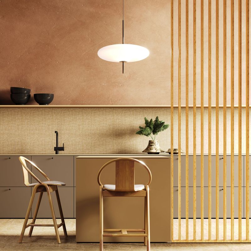 Casa si Gradina - Gradina si terasa - Garduri, panouri si accesorii - Riflaj perete despartitor MDF, LDA PREMIUM, Stejar Saragossa, 275x58 cm - Infinity.ro