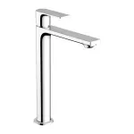 Casa si Gradina - Sanitare - Lavoar baie si accesorii - Baterii sanitare - Baterie lavoar inalta Hansgrohe Rebris E 240 crom lucios cu ventil Pop-Up - Infinity.ro