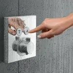 Casa si Gradina - Sanitare - Lavoar baie si accesorii - Baterii sanitare - Baterie dus incastrata Hansgrohe ShowerSelect crom lucios 2 functii - Infinity.ro