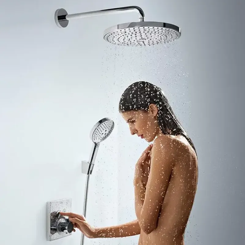 Casa si Gradina - Sanitare - Lavoar baie si accesorii - Baterii sanitare - Baterie dus incastrata Hansgrohe ShowerSelect crom lucios 2 functii - Infinity.ro