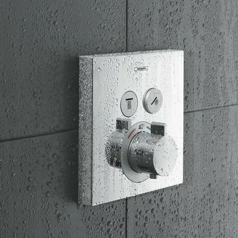 Casa si Gradina - Sanitare - Lavoar baie si accesorii - Baterii sanitare - Baterie dus incastrata Hansgrohe ShowerSelect crom lucios 2 functii - Infinity.ro