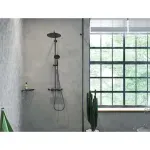 Casa si Gradina - Sanitare - Cazi si cabine de dus - Coloane si seturi de dus - Coloana de dus cu baterie termostatata auriu Hansgrohe Croma Select S 280 - Infinity.ro
