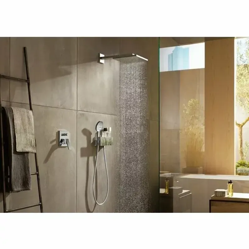 Casa si Gradina - Sanitare - Lavoar baie si accesorii - Baterii sanitare - Baterie cada - dus Hansgrohe Metropol incastrata crom - Infinity.ro