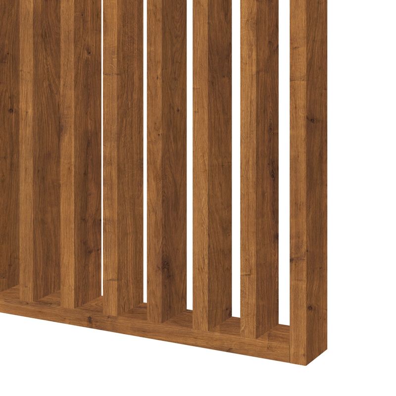 Casa si Gradina - Gradina si terasa - Garduri, panouri si accesorii - Riflaj perete despartitor MDF, LDA PREMIUM, Stejar Royal, 275x58 cm - Infinity.ro