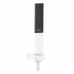 Casa si Gradina - Sanitare - Cazi si cabine de dus - Coloane si seturi de dus - Set de dus cu porter Hansgrohe Rainfinity 130 alb mat 1 functie - Infinity.ro