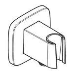 Casa si Gradina - Sanitare - Lavoar baie si accesorii - Accesorii baterii sanitare - Cot conector dus auriu Hansgrohe FixFit cu agatatoare patrat - Infinity.ro