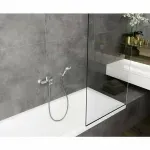 Casa si Gradina - Sanitare - Lavoar baie si accesorii - Baterii sanitare - Baterie cada - dus Hansgrohe Vernis Blend monocomanda crom lucios - Infinity.ro