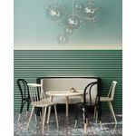 Casa si Gradina - Gradina si terasa - Garduri, panouri si accesorii - Riflaj MDF decorativ LDA PREMIUM de tip Panou Acustic, Verde Salvie, 260x40 cm - Infinity.ro