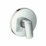 Casa si Gradina - Sanitare - Lavoar baie si accesorii - Baterii sanitare - Baterie dus incastrata Hansgrohe Logis cu corp incastat inclus crom - Infinity.ro