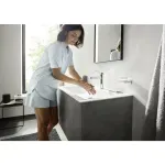 Casa si Gradina - Sanitare - Lavoar baie si accesorii - Baterii sanitare - Baterie lavoar monocomanda Hansgrohe Finoris 100 cu ventil Pop-Up crom - Infinity.ro