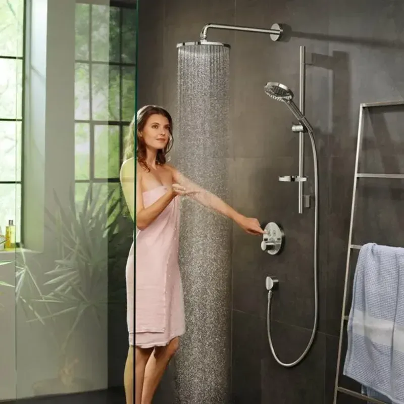 Casa si Gradina - Sanitare - Lavoar baie si accesorii - Baterii sanitare - Baterie dus incastrata Hansgrohe ShowerSelect S cu 2 functii crom lucios - Infinity.ro