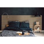 Casa si Gradina - Gradina si terasa - Garduri, panouri si accesorii - Riflaj MDF decorativ LDA PREMIUM de tip Panou Acoustic, Stejar Natur Saragossa, 260x40 cm - Infinity.ro