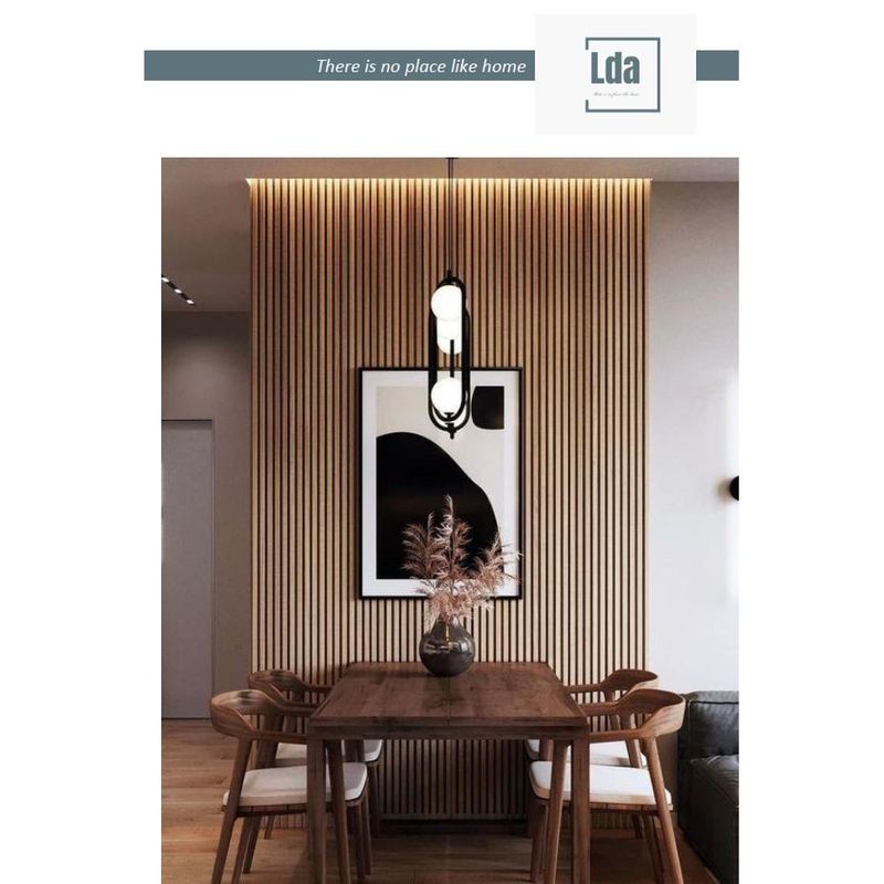 Casa si Gradina - Gradina si terasa - Garduri, panouri si accesorii - Riflaj MDF decorativ LDA PREMIUM de tip Panou Acoustic, Stejar Natur Saragossa, 260x40 cm - Infinity.ro