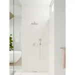 Casa si Gradina - Sanitare - Lavoar baie si accesorii - Accesorii baterii sanitare - Para de dus Hansgrohe Raindance Select S 120 alb mat 3 functii - Infinity.ro