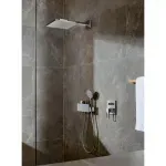 Casa si Gradina - Sanitare - Lavoar baie si accesorii - Accesorii baterii sanitare - Para de dus Hansgrohe Raindance Select S 120 alb mat 3 functii - Infinity.ro