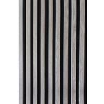 Casa si Gradina - Gradina si terasa - Garduri, panouri si accesorii - Riflaj MDF decorativ LDA PREMIUM de tip Panou Acustic, Stejar Grafit, 260x40 cm - Infinity.ro