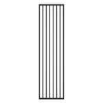 Casa si Gradina - Gradina si terasa - Garduri, panouri si accesorii - Riflaj perete despartitor MDF, LDA PREMIUM, Negru, 275x58 cm - Infinity.ro