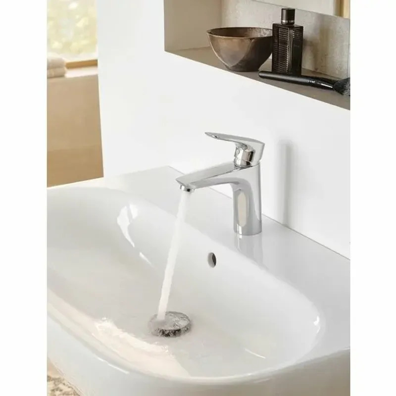 Casa si Gradina - Sanitare - Lavoar baie si accesorii - Baterii sanitare - Baterie lavoar Kludi Pure&Solid 100 fara ventil - Infinity.ro