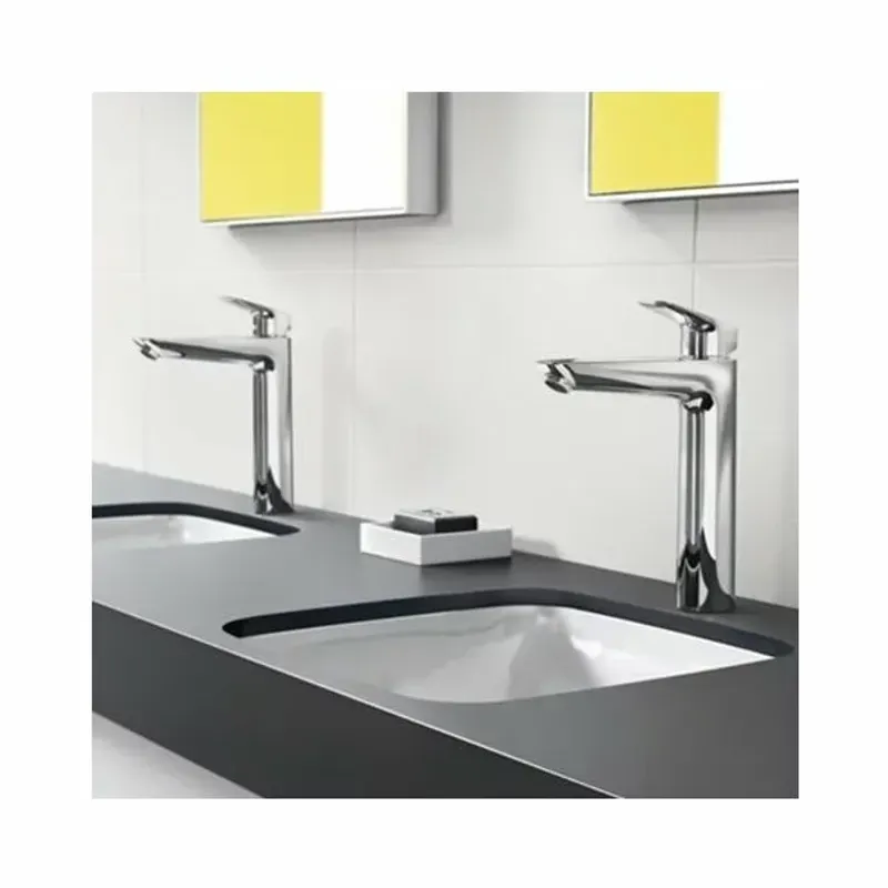 Casa si Gradina - Sanitare - Lavoar baie si accesorii - Baterii sanitare - Baterie lavoar inalta Hansgrohe Logis 190 fara ventil crom lucios - Infinity.ro