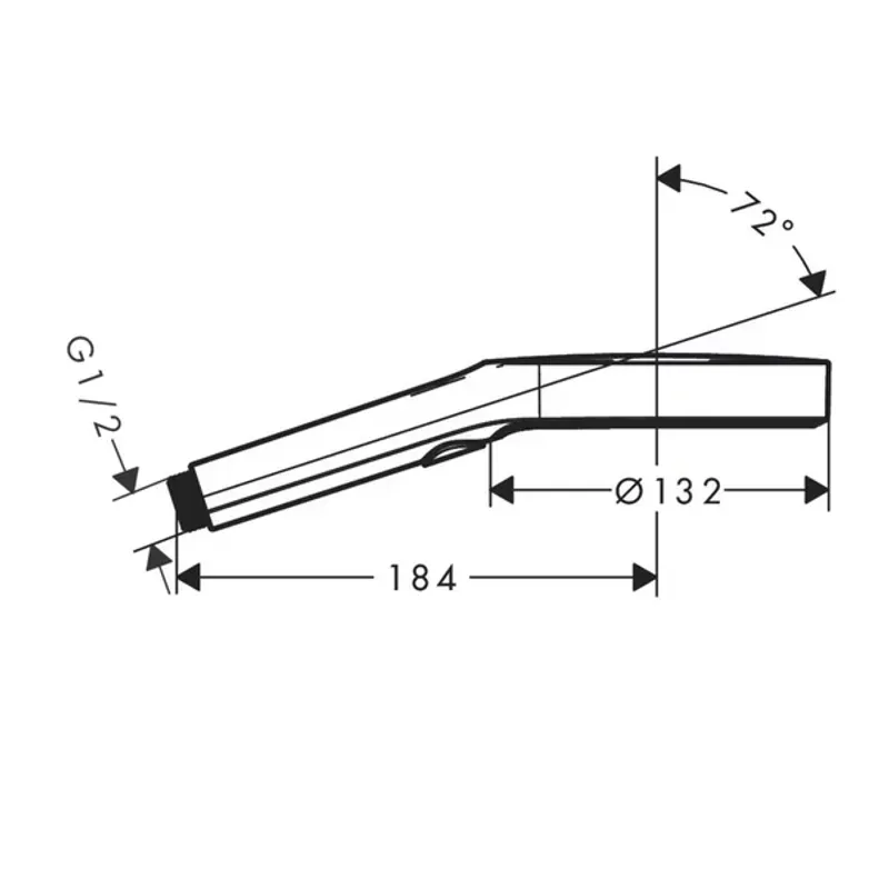 Casa si Gradina - Sanitare - Lavoar baie si accesorii - Accesorii baterii sanitare - Para de dus Hansgrohe Rainfinity 130 bronz periat 3 tipuri de jet - Infinity.ro