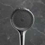 Casa si Gradina - Sanitare - Lavoar baie si accesorii - Accesorii baterii sanitare - Para de dus Hansgrohe Rainfinity 130 bronz periat 3 tipuri de jet - Infinity.ro