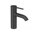 Casa si Gradina - Sanitare - Lavoar baie si accesorii - Baterii sanitare - Baterie lavoar monocomanda Kludi Bozz 100 negru mat - Infinity.ro