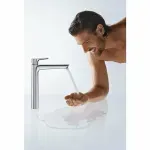 Casa si Gradina - Sanitare - Lavoar baie si accesorii - Baterii sanitare - Baterie lavoar inalta Hansgrohe Talis E 240 crom lucios monocomanda - Infinity.ro