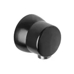 Casa si Gradina - Sanitare - Lavoar baie si accesorii - Accesorii baterii sanitare - Cot conector dus Kludi Sirena negru mat - Infinity.ro