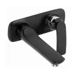 Casa si Gradina - Sanitare - Lavoar baie si accesorii - Baterii sanitare - Baterie lavoar incastrata Kludi Balance negru mat - Infinity.ro