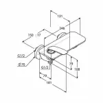 Casa si Gradina - Sanitare - Lavoar baie si accesorii - Baterii sanitare - Baterie dus Kludi Balance - Infinity.ro