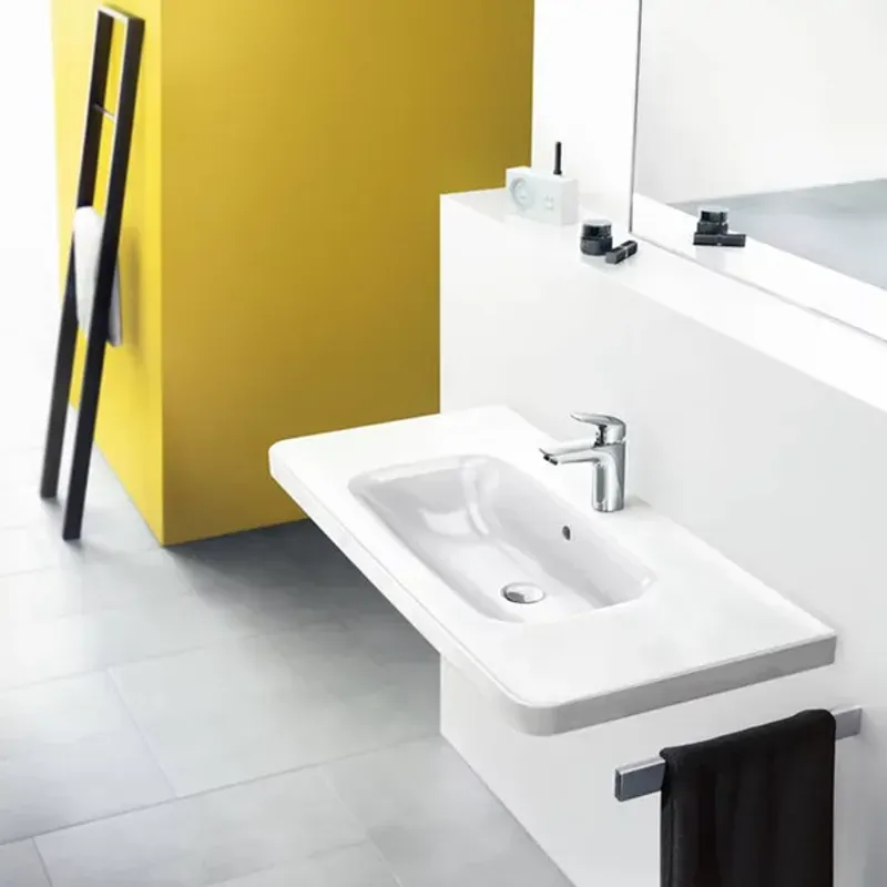 Casa si Gradina - Sanitare - Lavoar baie si accesorii - Baterii sanitare - Baterie lavoar Hansgrohe Logis 100 cu ventil Push-Open crom - Infinity.ro