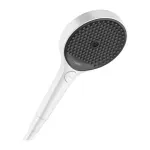Casa si Gradina - Sanitare - Lavoar baie si accesorii - Accesorii baterii sanitare - Para de dus Hansgrohe Rainfinity 130 alb mat 3 tipuri de jet - Infinity.ro