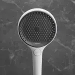 Casa si Gradina - Sanitare - Lavoar baie si accesorii - Accesorii baterii sanitare - Para de dus Hansgrohe Rainfinity 130 alb mat 3 tipuri de jet - Infinity.ro