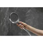 Casa si Gradina - Sanitare - Lavoar baie si accesorii - Accesorii baterii sanitare - Para de dus Hansgrohe Rainfinity 130 alb mat 3 tipuri de jet - Infinity.ro