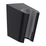 Casa si Gradina - Sanitare - Lavoar baie si accesorii - Accesorii baterii sanitare - Agatatoare dus Hansgrohe Porter S negru mat - Infinity.ro