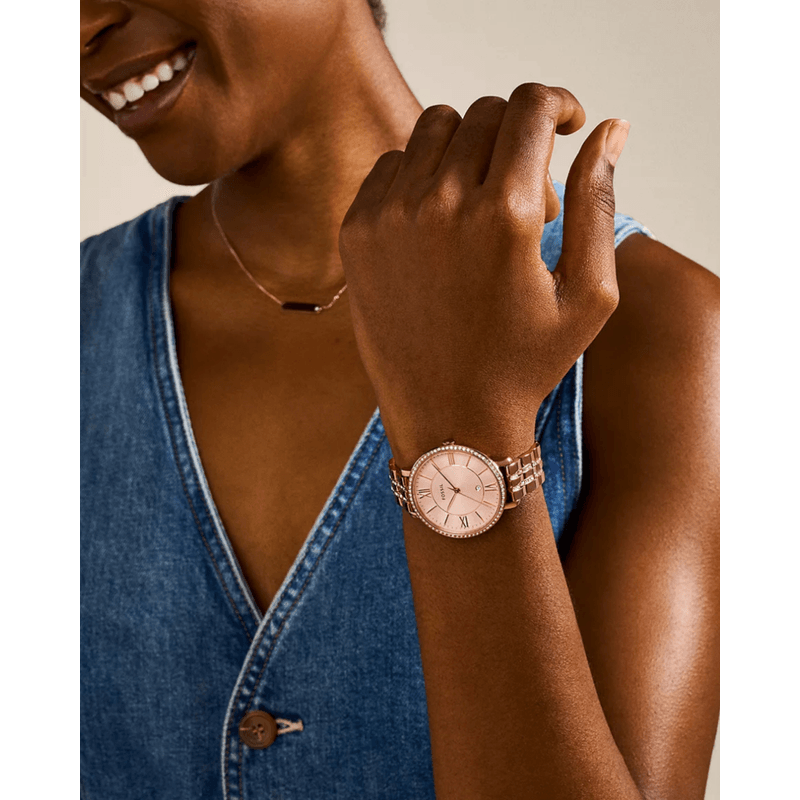 Fashion, accesorii si bijuterii - Femei - Bijuterii femei - Ceasuri femei - Ceas dama Fossil Jacqueline ES3546 - Infinity.ro