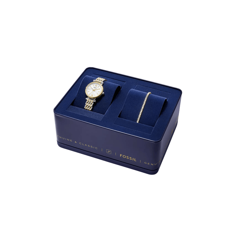 Fashion, accesorii si bijuterii - Femei - Bijuterii femei - Ceasuri femei - Ceas dama Fossil Carlie ES5450SET - Infinity.ro