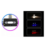 Casa si Gradina - Corpuri si surse de iluminat - Iluminat exterior - Lanterne - Lanterna frontala BL X4 cu LED acumulator detasabil Li ion cu incarcare la USB afisaj LCD baterie - Infinity.ro