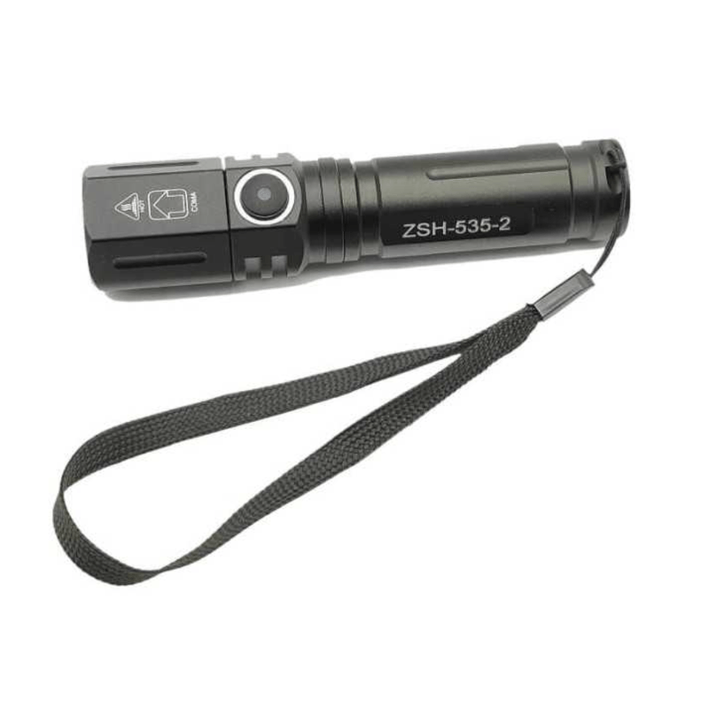 Casa si Gradina - Corpuri si surse de iluminat - Iluminat exterior - Lanterne - Lanterna de Mana ZSH 535 2 LED 5W Zoom Incarcare USB C acumulator 18650 - Infinity.ro