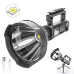 Casa si Gradina - Corpuri si surse de iluminat - Iluminat exterior - Lanterne - Lanterna de Mana W590 cu TREPIED , Baterie Externa 1000W LED foarte puternic P50 - Infinity.ro