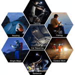 Casa si Gradina - Corpuri si surse de iluminat - Iluminat exterior - Lanterne - Lanterna LED de cap cu Zoom, P70 - Infinity.ro