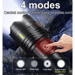 Casa si Gradina - Corpuri si surse de iluminat - Iluminat exterior - Lanterne - Lanterna de mana LED de mare putere ZSH X17 cu 4 moduri de iluminare - Infinity.ro