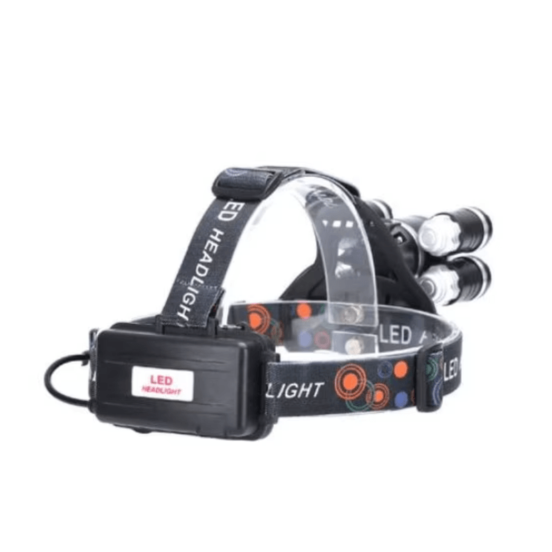 Casa si Gradina - Corpuri si surse de iluminat - Iluminat exterior - Lanterne - Lanterna de Cap cu 5 LED-uri si ZOOM 30W XL - Infinity.ro