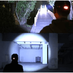 Casa si Gradina - Corpuri si surse de iluminat - Iluminat exterior - Lanterne - Lanterna de Cap cu 5 LED-uri si ZOOM 30W XL - Infinity.ro