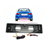 Auto si Moto - Piese auto si accesorii - Caroserie - Ornamente exterior auto - Suport pentru numar auto cu camera video marsarier incorporata - Infinity.ro