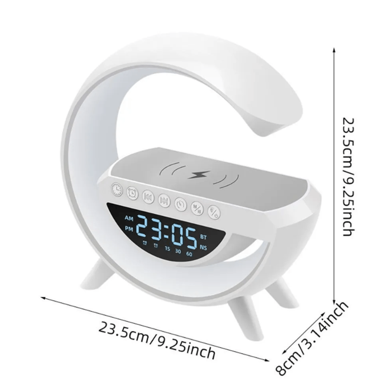 TV, Audio-Video si Foto - Portabile audio - Boxe portabile - Boxa Bluetooth BT 3401 LED display incarcare wireless ceas cu alarma - Infinity.ro